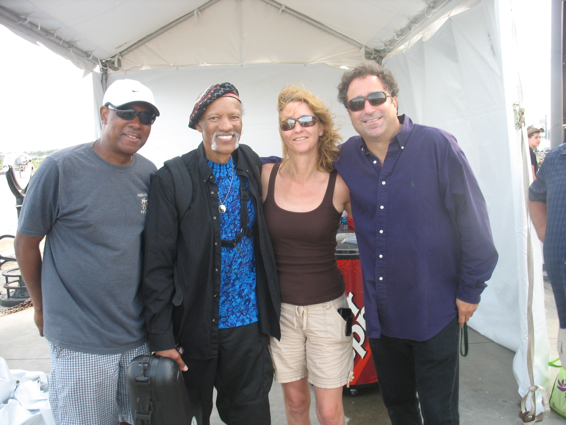Andre with Charlie Neville, Jeanne, and Jeff Pitchell